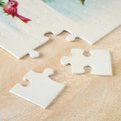 Retro-Weihnachtsfest Puzzle (Seite)