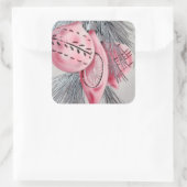 Retro Weihnachtsgebäck Weihnachtsgebäck Aufkleber (Tasche)