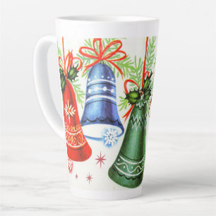 Retro-Weihnachtsglocken Urlaub Milchtasse