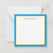 Retro Weihnachtskatzen fügen Text hinzu Mitteilungskarte (Rückseite)