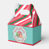 Retro Weihnachtskekse Weihnachtsgebäck Geschenkschachtel (Rückseite)