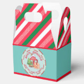 Retro Weihnachtskekse Weihnachtsgebäck Geschenkschachtel (Geöffnet)