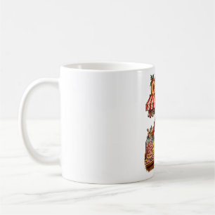 Retro-Weihnachtsladen Santa Christmas Kaffeetasse