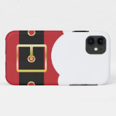 retro Weihnachtsmann Case-Mate iPhone Hülle (Rückseite (Horizontal))