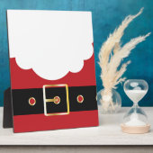 Retro Weihnachtsmann Fotoplatte (Seite)