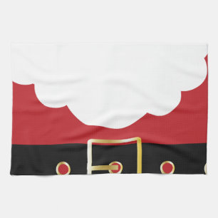 Retro Weihnachtsmann Handtuch