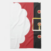 Retro Weihnachtsmann Handtuch (Vertikal)