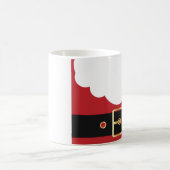 retro Weihnachtsmann Kaffeetasse (Mittel)