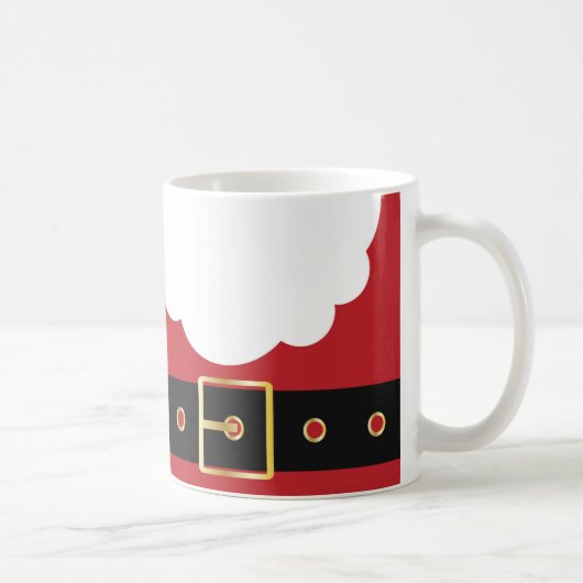 retro Weihnachtsmann Kaffeetasse (Rechts)