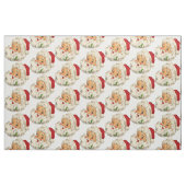 Retro Weihnachtsmann Stoff (Fat Quarter (45,7 x 55,9 cm))