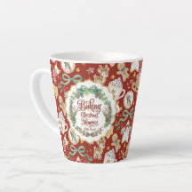 Retro Weihnachtsmann Weihnachtsbacken mit Oma in R