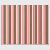 Retro Weihnachtsmuster Joyful Weihnachtsfeiertag Geschenkpapier (Flach)