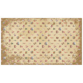 Retro-Weihnachtsmuster Tischdecke (Vorderseite (Horizontal))