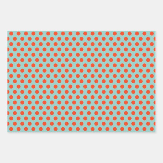 Retro Weihnachtspakete Packpapier Set Geschenkpapier Set (Vorderseite 2)