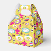 Retro Weihnachtsschmuck Gefallen Box Geschenkschachtel (Rückseite)