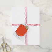 Retro Weihnachtsschmuck Geschenkanhänger (Mit Garn)