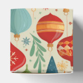 Retro-Weihnachtsschmuck Geschenkschachtel (Oben)