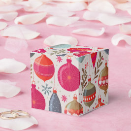 Retro-Weihnachtsschmuck Geschenkschachtel