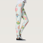Retro Weihnachtsschmuck | Moderne Mitte des Jahrhu Leggings (Rechts)