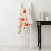 Retro Weihnachtsschmuck Muster Sherpadecke (Beispiel)