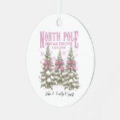 Retro Weihnachtsschmuck - Nordpol (Vorderseite links)