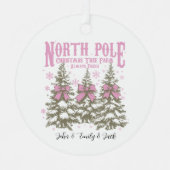 Retro Weihnachtsschmuck - Nordpol (Vorderseite)