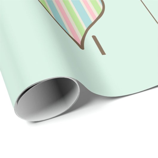 Retro Weihnachtsschmuck Umschlagpapier Geschenkpapier (Rolleneckpunkt)