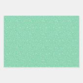 Retro Weihnachtsstreifen, Polka Dots, Rentier Geschenkpapier Set (Vorderseite 3)