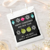 Retro-Weihnachtsunternehmen Geschenktütchen (Ausgeschnitten)