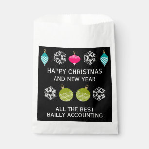 Retro-Weihnachtsunternehmen Geschenktütchen
