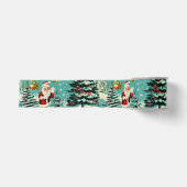 Retro-Weihnachtswunderland Ripsband (Vorderseite)