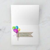 retro, weil wir map for Dad's birthday Karte (Innenseite)