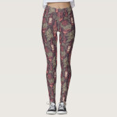 Retro Wein und Trauben Leggings - Cool (Vorderseite)