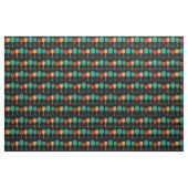Retro Weinglas Niedliche Vintage Mod Stoff (Fat Quarter (45,7 x 55,9 cm))