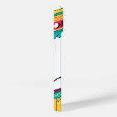 Retro-weißes Handy-Gehäuse Case-Mate iPhone Hülle (Rückseite / Rechts)