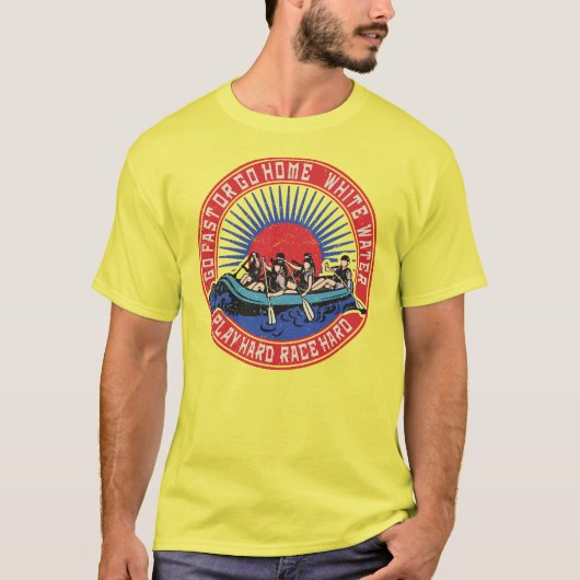 Retro-Weißwasserbeschlag T-Shirt (Vorderseite)