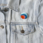 Retro-Welle Abstrakte Kunst Button (Beispiel)