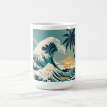 Retro-Welle Design Klassisches Kalifornien Surf’s 