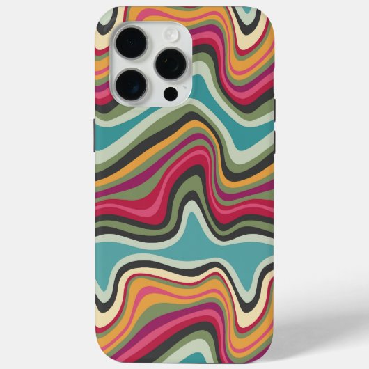 Retro-Welle MANA Case-Mate iPhone Hülle (Rückseite)