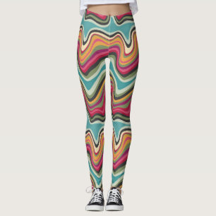 Retro-Welle MANA Leggings