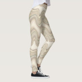Retro-Welle neutral Leggings (Rechts)