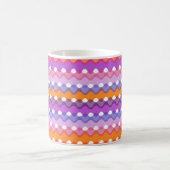 Retro-Wellen Kaffeetasse (Mittel)