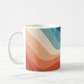 Retro-Wellen Kaffeetasse (Links)