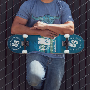 Retro Wellness Club Sportmode Skateboard