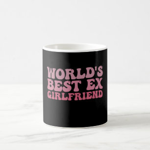 Retro Welt beste Ex-Freundin Groovy Kaffeetasse
