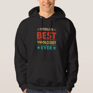 Retro Welt bester Virologe aller Zeiten Hoodie