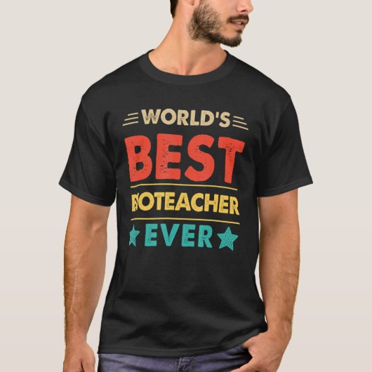 Retro Weltbeste Biolehrerin aller Zeiten T-Shirt (Vorderseite)