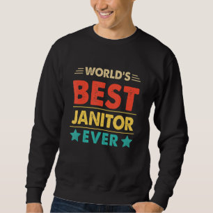 Retro Weltbester Hausmeister Aller Zeiten Sweatshirt