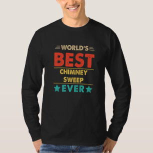 Retro Weltbester Schornsteinfeger Aller Zeiten   T-Shirt