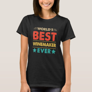 Retro Weltbester Winzer Aller Zeiten T-Shirt